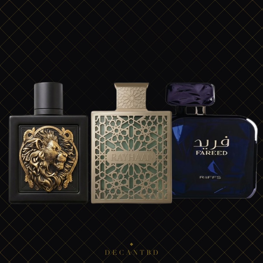 Winter Romance Combo — three perfume decants on the DecantBD brand background